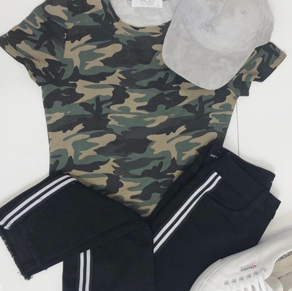 ARMY PRINT BODYSUIT - Picture 4 of 4